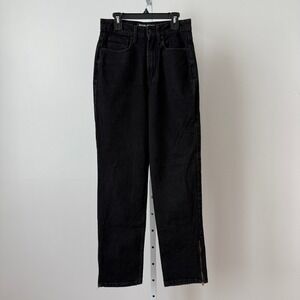SOCIAL TOURIST Black Denim Jeans Women's W26 L3 Zipper Ankle Detail